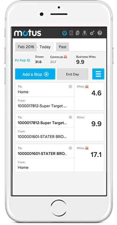 business vehicle tracking solutions motus fleet management irs mileage log 2015