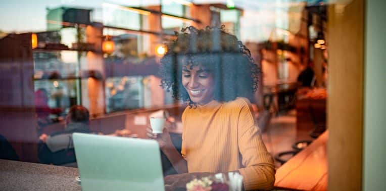 Working From A Coffee Shop