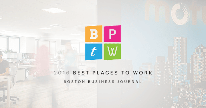 Boston Business Journal 2016 Best Places to Work