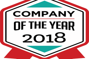 Company of the Year 2018 banner