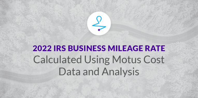 2022 IRS Business Mileage Rate